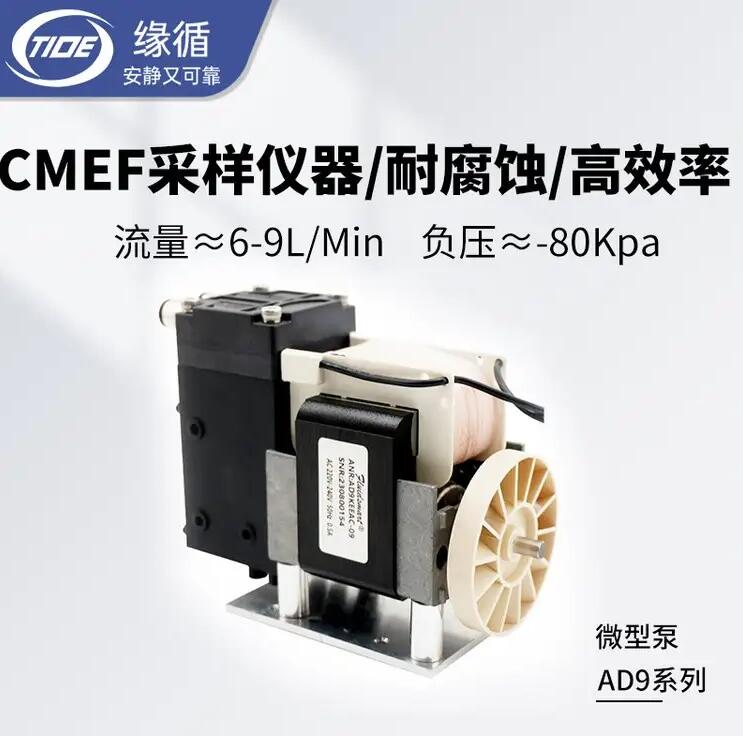 微型真空泵AD9AC耐腐蚀大流量气体采样CEMS VOCS隔膜微型气泵